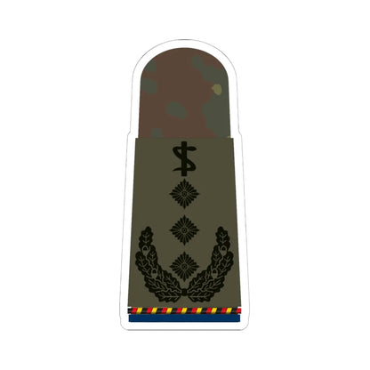 HA OS5 53c Oberstarzt d.R. San ZMx R (Germany) (Military Rank) STICKER Vinyl Kiss-Cut Decal 6 Inch White - The Sticker Space