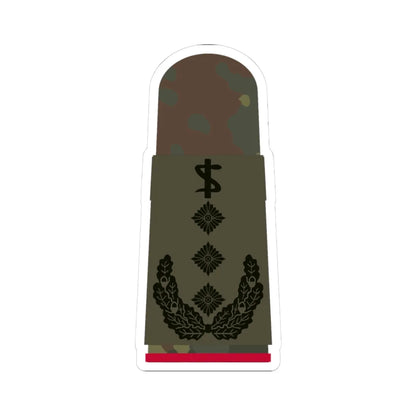 HA OS5 53c Oberstarzt i.G. ZM R (Germany) (Military Rank) STICKER Vinyl Kiss-Cut Decal 3 Inch White - The Sticker Space