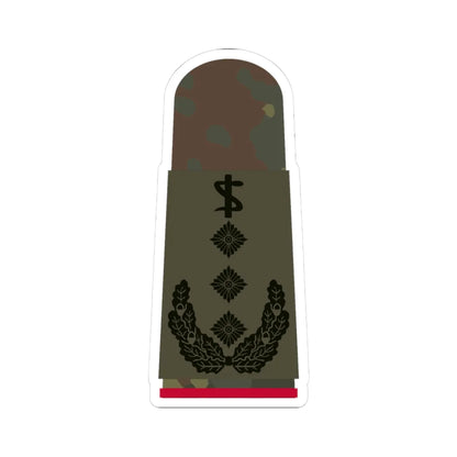 HA OS5 53c Oberstarzt i.G. ZMx R (Germany) (Military Rank) STICKER Vinyl Kiss-Cut Decal 3 Inch White - The Sticker Space