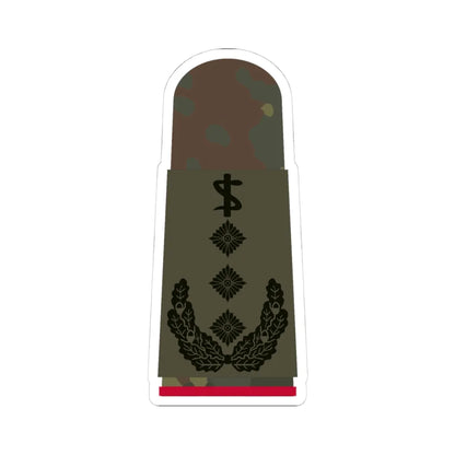 HA OS5 53c Oberstarzt i.G. ZMx R (Germany) (Military Rank) STICKER Vinyl Kiss-Cut Decal 4 Inch White - The Sticker Space
