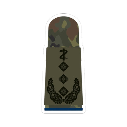 HA OS5 53c Oberstarzt San ZM L (Military Rank) STICKER Vinyl Kiss-Cut Decal 3 Inch White - The Sticker Space