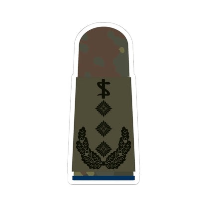 HA OS5 53c Oberstarzt San ZMx R (Germany) (Military Rank) STICKER Vinyl Kiss-Cut Decal 6 Inch White - The Sticker Space