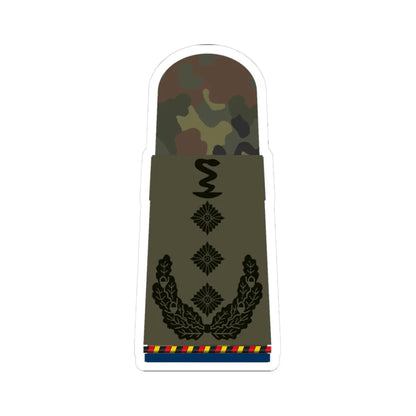 HA OS5 53d Oberstapotheker d.R. San PH R (Military Rank) STICKER Vinyl Kiss-Cut Decal 3 Inch White - The Sticker Space