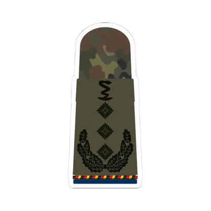 HA OS5 53d Oberstapotheker d.R. San PH R (Military Rank) STICKER Vinyl Kiss-Cut Decal 4 Inch White - The Sticker Space