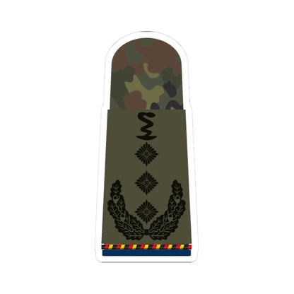 HA OS5 53d Oberstapotheker d.R. San PHx R (Germany) (Military Rank) STICKER Vinyl Kiss-Cut Decal 3 Inch White - The Sticker Space