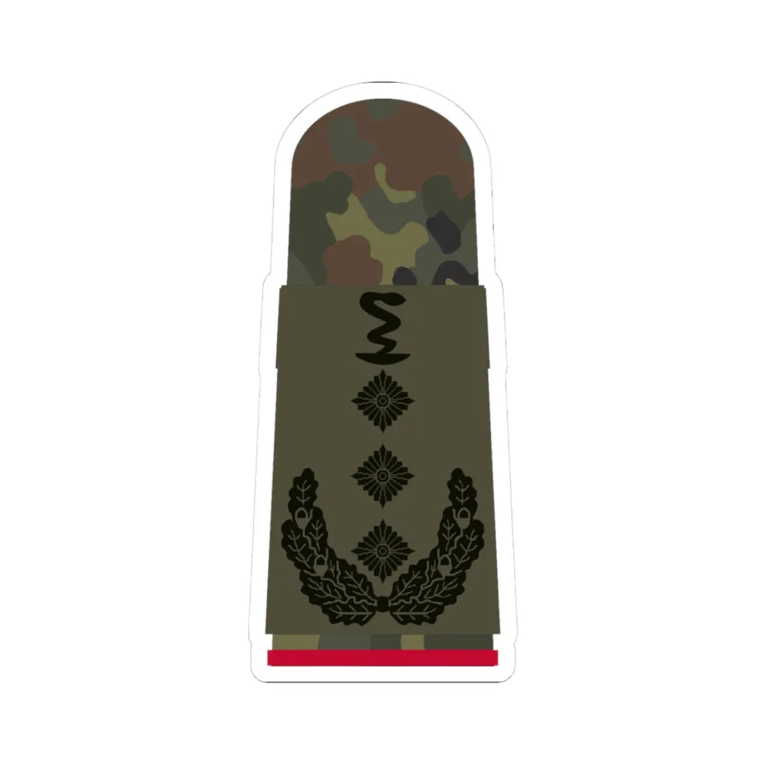 HA OS5 53d Oberstapotheker i.G. PH R (Germany) (Military Rank) STICKER Vinyl Kiss-Cut Decal 3 Inch White - The Sticker Space