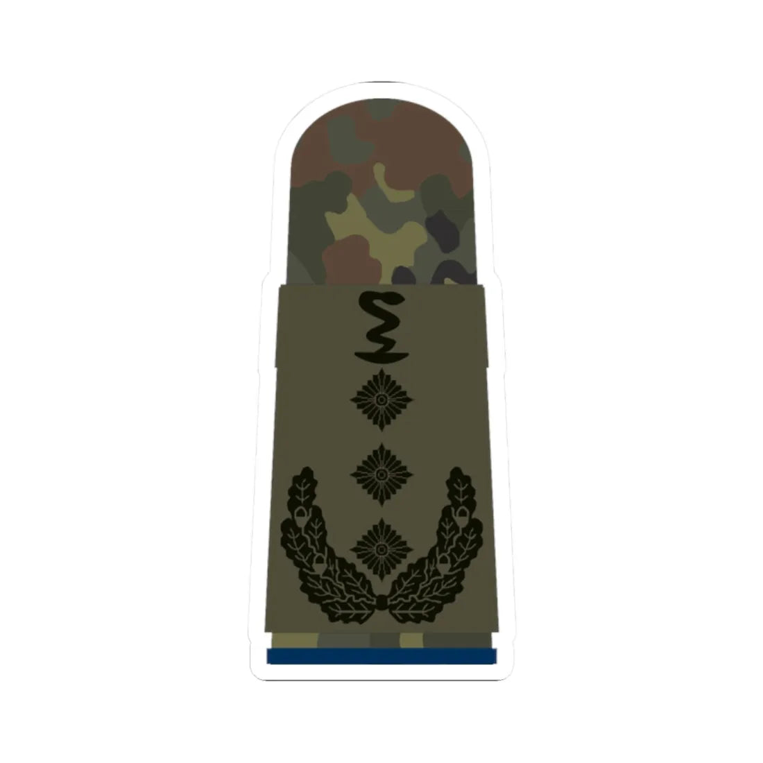 HA OS5 53d Oberstapotheker San PH R (Germany) (Military Rank) STICKER Vinyl Kiss-Cut Decal 2 Inch White - The Sticker Space
