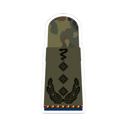 HA OS5 53e Oberstveterinär d.R. San TM L (Germany) (Military Rank) STICKER Vinyl Kiss-Cut Decal 4 Inch White - The Sticker Space