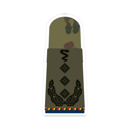 HA OS5 53e Oberstveterinär d.R. San TM R (Military Rank) STICKER Vinyl Kiss-Cut Decal 3 Inch White - The Sticker Space