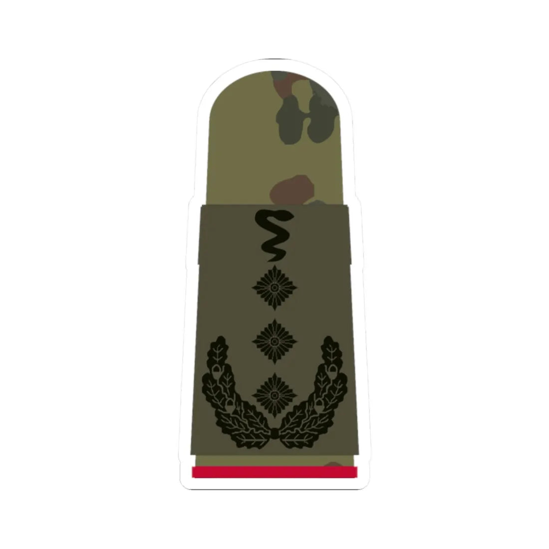 HA OS5 53e Oberstveterinär i.G. TM R (Germany) (Military Rank) STICKER Vinyl Kiss-Cut Decal 2 Inch White - The Sticker Space