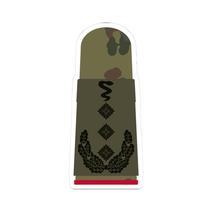 HA OS5 53e Oberstveterinär i.G. TM R (Military Rank) STICKER Vinyl Kiss-Cut Decal 3 Inch White - The Sticker Space