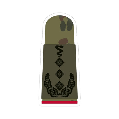 HA OS5 53e Oberstveterinär i.G. TM R (Military Rank) STICKER Vinyl Kiss-Cut Decal 6 Inch White - The Sticker Space