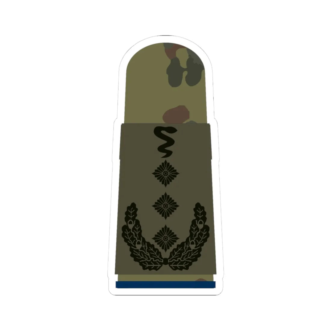 HA OS5 53e Oberstveterinär San TM R (Germany) (Military Rank) STICKER Vinyl Kiss-Cut Decal 3 Inch White - The Sticker Space