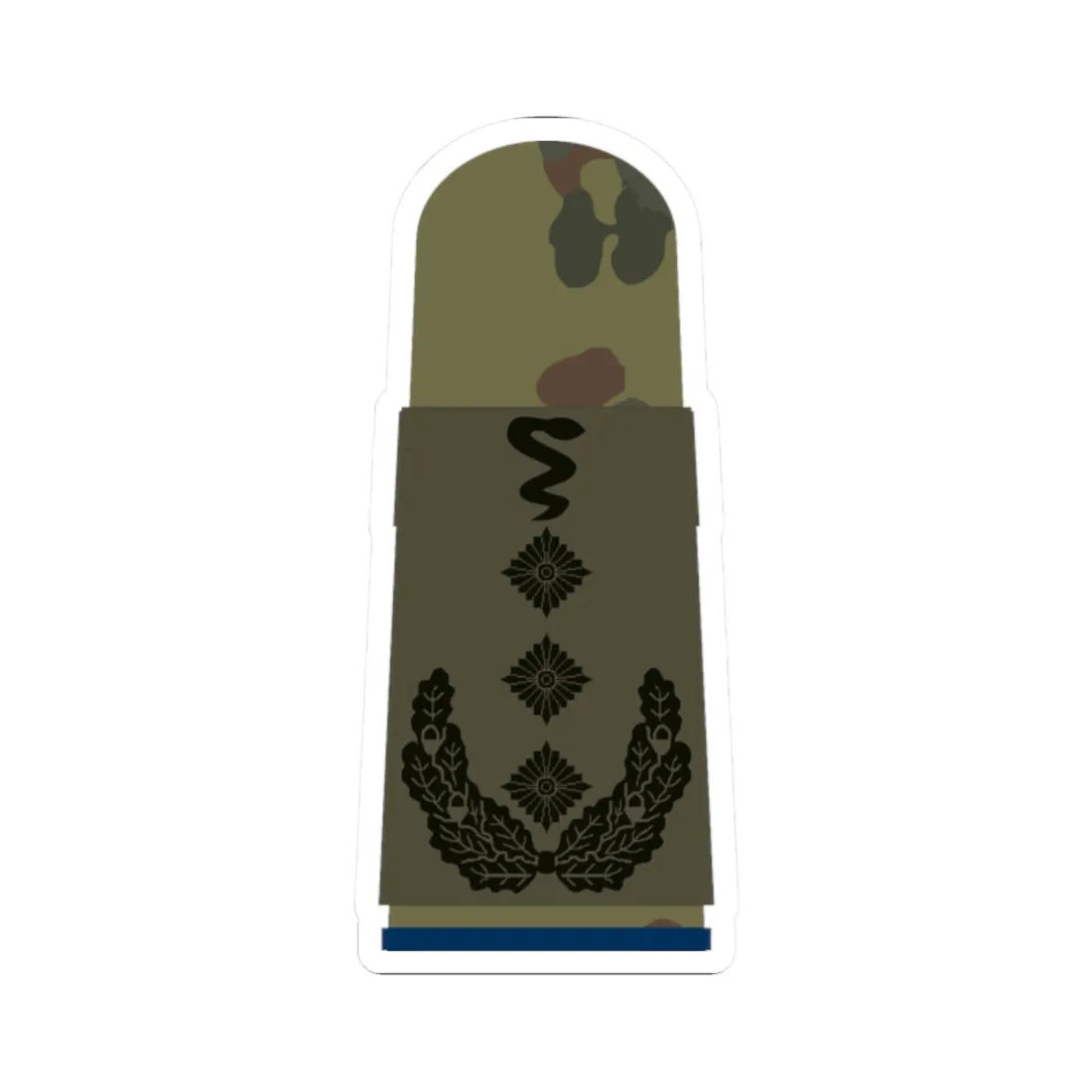 HA OS5 53e Oberstveterinär San TM R (Military Rank) STICKER Vinyl Kiss-Cut Decal 2 Inch White - The Sticker Space