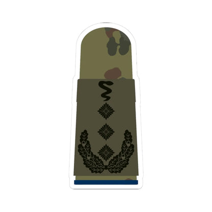 HA OS5 53e Oberstveterinär San TM R (Military Rank) STICKER Vinyl Kiss-Cut Decal 3 Inch White - The Sticker Space