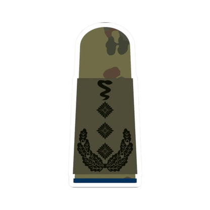 HA OS5 53e Oberstveterinär San TMx R (Military Rank) STICKER Vinyl Kiss-Cut Decal 2 Inch White - The Sticker Space