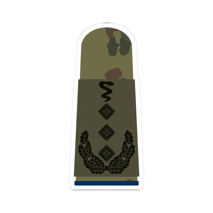 HA OS5 53e Oberstveterinär San TMx R (Military Rank) STICKER Vinyl Kiss-Cut Decal 3 Inch White - The Sticker Space