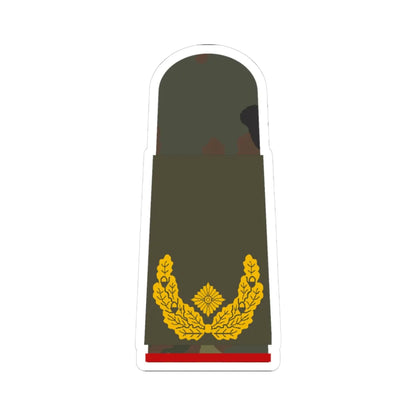 HA OS5 61 Brigadegeneral (Germany) (Military Rank) STICKER Vinyl Kiss-Cut Decal 3 Inch White - The Sticker Space