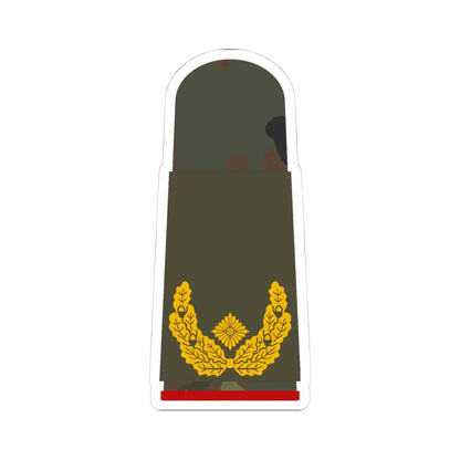 HA OS5 61 Brigadegeneral (Germany) (Military Rank) STICKER Vinyl Kiss-Cut Decal 4 Inch White - The Sticker Space