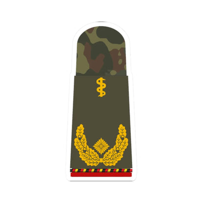 HA OS5 61b Generalarzt a.D. HMx R (Military Rank) STICKER Vinyl Kiss-Cut Decal 2 Inch White - The Sticker Space