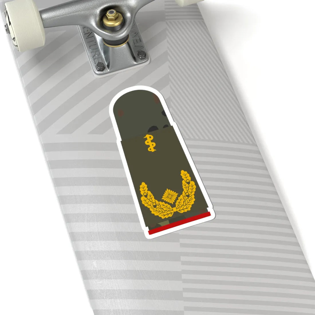 HA OS5 61b Generalarzt HMx L (Military Rank) STICKER Vinyl Kiss-Cut Decal - The Sticker Space
