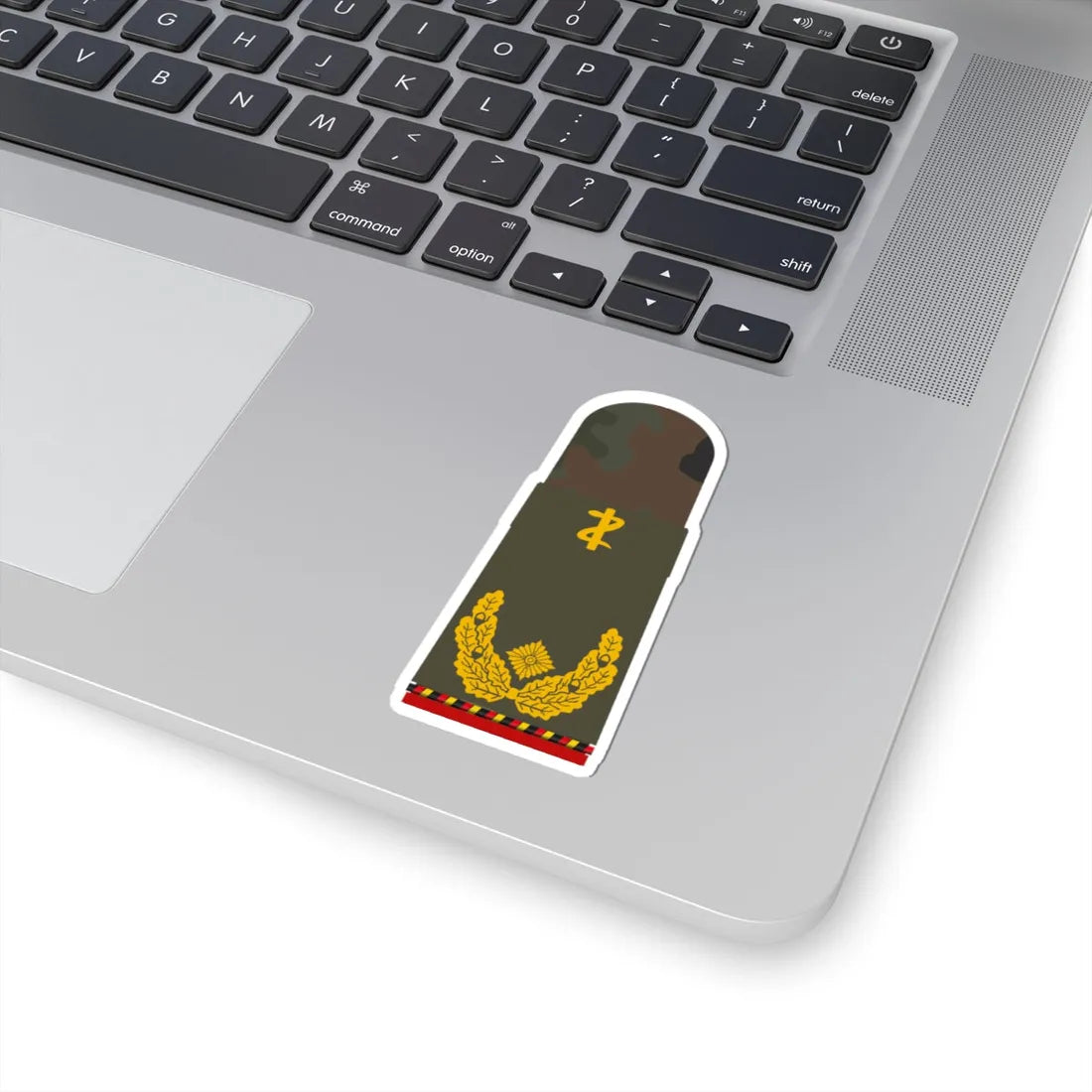 HA OS5 61c Generalarzt a.D. ZM L (Military Rank) STICKER Vinyl Kiss-Cut Decal - The Sticker Space