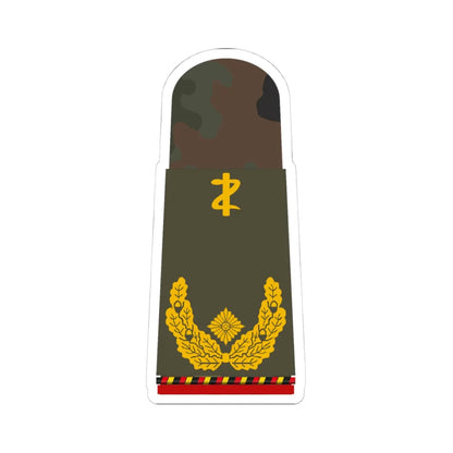 HA OS5 61c Generalarzt a.D. ZMx L (Germany) (Military Rank) STICKER Vinyl Kiss-Cut Decal 4 Inch White - The Sticker Space