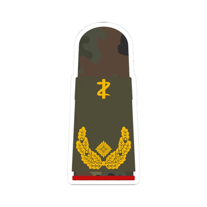 HA OS5 61c Generalarzt ZM L (Germany) (Military Rank) STICKER Vinyl Kiss-Cut Decal 3 Inch White - The Sticker Space