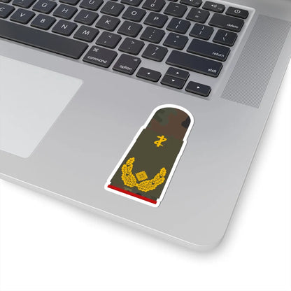 HA OS5 61c Generalarzt ZM L (Germany) (Military Rank) STICKER Vinyl Kiss-Cut Decal - The Sticker Space