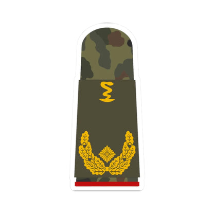 HA OS5 61d Generalapotheker PHx R (Germany) (Military Rank) STICKER Vinyl Kiss-Cut Decal 2 Inch White - The Sticker Space