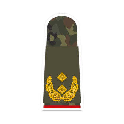HA OS5 62 Generalmajor (Germany) (Military Rank) STICKER Vinyl Kiss-Cut Decal 2 Inch White - The Sticker Space