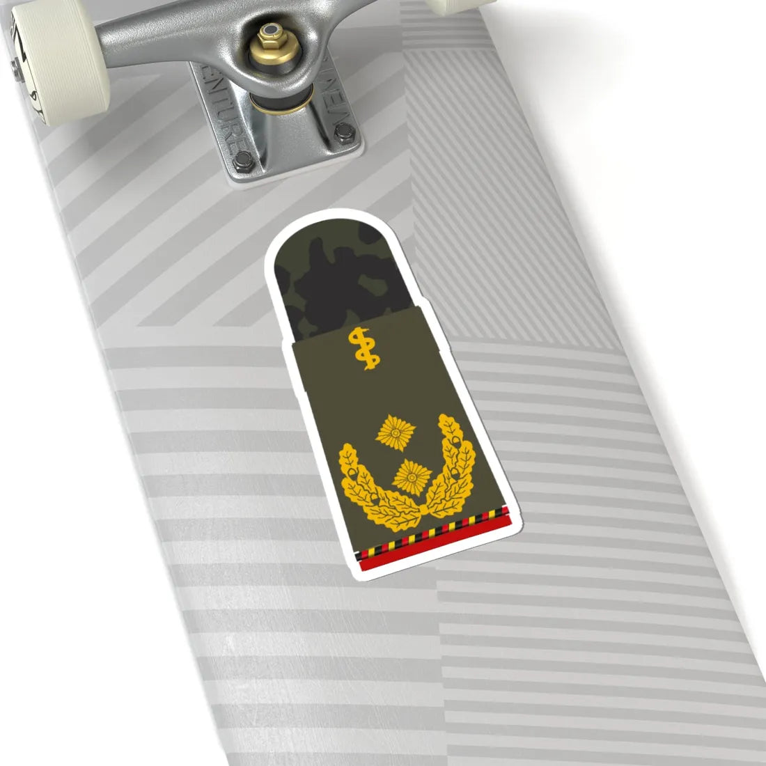 HA OS5 62b Generalstabsarzt a.D. HM R (Military Rank) STICKER Vinyl Kiss-Cut Decal - The Sticker Space