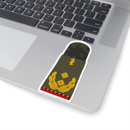 HA OS5 62b Generalstabsarzt a.D. HM R (Military Rank) STICKER Vinyl Kiss-Cut Decal - The Sticker Space
