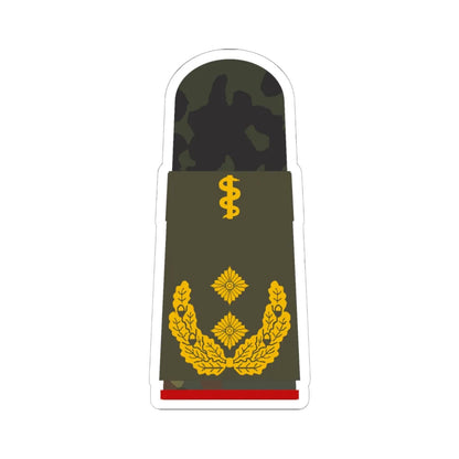 HA OS5 62b Generalstabsarzt HM R (Germany) (Military Rank) STICKER Vinyl Kiss-Cut Decal 6 Inch White - The Sticker Space