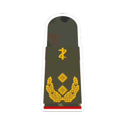 HA OS5 62c Generalstabsarzt ZM L (Germany) (Military Rank) STICKER Vinyl Kiss-Cut Decal 3 Inch White - The Sticker Space
