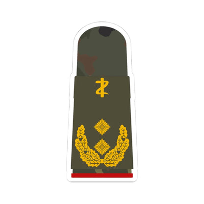 HA OS5 62c Generalstabsarzt ZM L (Germany) (Military Rank) STICKER Vinyl Kiss-Cut Decal 4 Inch White - The Sticker Space