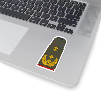 HA OS5 62c Generalstabsarzt ZM L (Military Rank) STICKER Vinyl Kiss-Cut Decal - The Sticker Space
