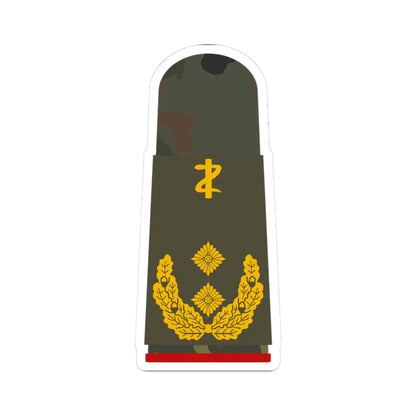 HA OS5 62c Generalstabsarzt ZMx L (Germany) (Military Rank) STICKER Vinyl Kiss-Cut Decal 3 Inch White - The Sticker Space