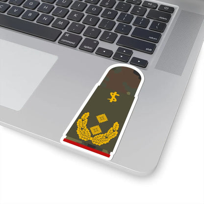 HA OS5 62c Generalstabsarzt ZMx R (Military Rank) STICKER Vinyl Kiss-Cut Decal - The Sticker Space