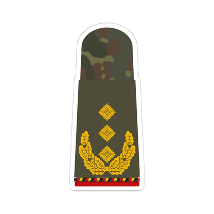 HA OS5 63 Generalleutnant a.D. (Germany) (Military Rank) STICKER Vinyl Kiss-Cut Decal 6 Inch White - The Sticker Space