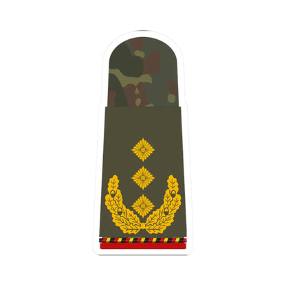 HA OS5 63 Generalleutnant a.D. (Military Rank) STICKER Vinyl Kiss-Cut Decal 2 Inch White - The Sticker Space