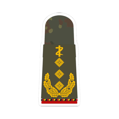 HA OS5 63c Generaloberstabsarzt a.D. ZM L (Military Rank) STICKER Vinyl Kiss-Cut Decal 3 Inch White - The Sticker Space