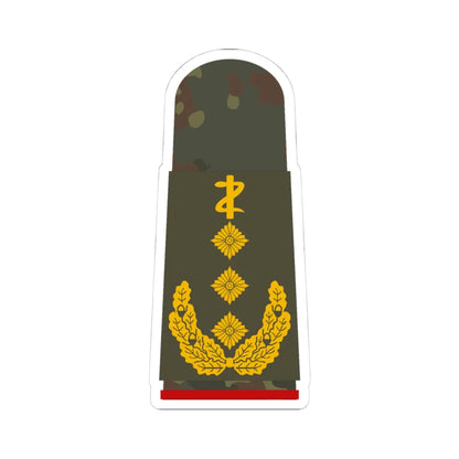 HA OS5 63c Generaloberstabsarzt ZMx L (Germany) (Military Rank) STICKER Vinyl Kiss-Cut Decal 4 Inch White - The Sticker Space