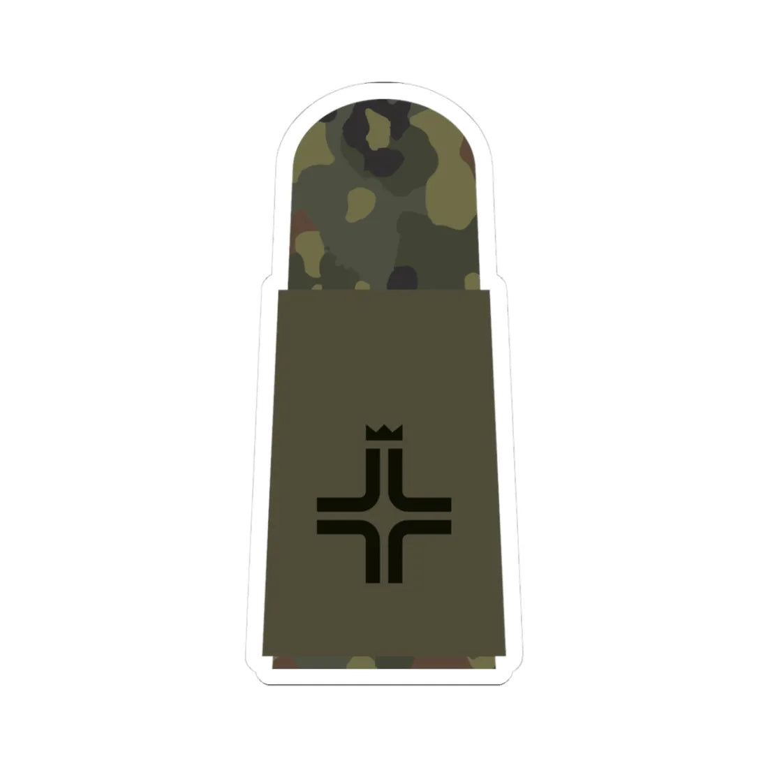 HA OS5 Militärgeistlicher K (Military Rank) STICKER Vinyl Kiss-Cut Decal 3 Inch White - The Sticker Space