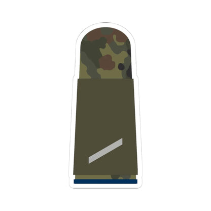 HA OW5 12 Gefreiter San L (Military Rank) STICKER Vinyl Kiss-Cut Decal 4 Inch White - The Sticker Space