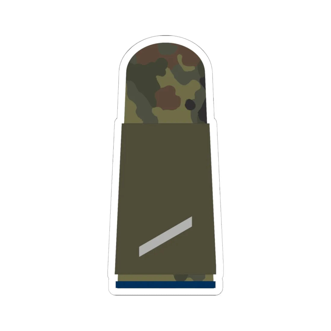HA OW5 12 Gefreiter San L (Military Rank) STICKER Vinyl Kiss-Cut Decal 6 Inch White - The Sticker Space