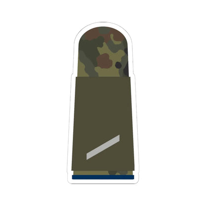 HA OW5 12 Gefreiter San L (Military Rank) STICKER Vinyl Kiss-Cut Decal 6 Inch White - The Sticker Space