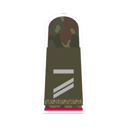 HA OW5 13 Obergefreiter UA mbL Pz L (Germany) (Military Rank) STICKER Vinyl Kiss-Cut Decal 2 Inch White - The Sticker Space