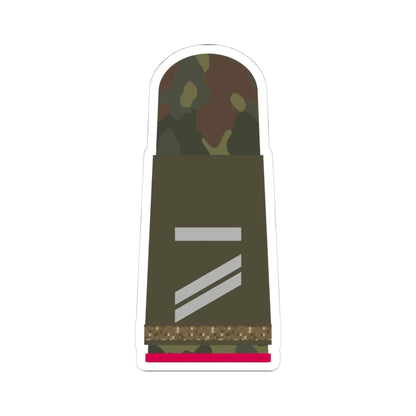 HA OW5 13 Obergefreiter UA mbL Pz L (Germany) (Military Rank) STICKER Vinyl Kiss-Cut Decal 4 Inch White - The Sticker Space
