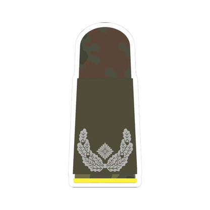 HA OW5 51 Major Fm (Germany) (Military Rank) STICKER Vinyl Kiss-Cut Decal 3 Inch White - The Sticker Space